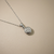 Bezel-Set Solitaire Diamond Pendant Necklace 0.35tcw