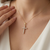 Petite Diamond Cross 0.18tcw