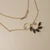 Sapphire Diamond Vintage Floral Necklace Yellow Gold 2.05tcw