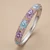 18kt Gold Cocktail Bangle 22.90g