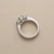 3 Stone Princess Cut Engagement Ring 1.19tcw
