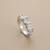 4 Stone Diamond Ring 0.82tcw