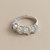 4 Stone Diamond Ring 0.82tcw