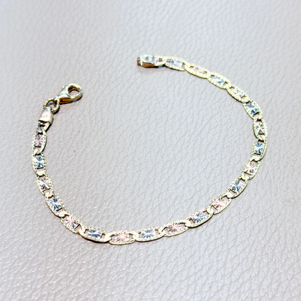Valentino Gold Bracelet 3mm