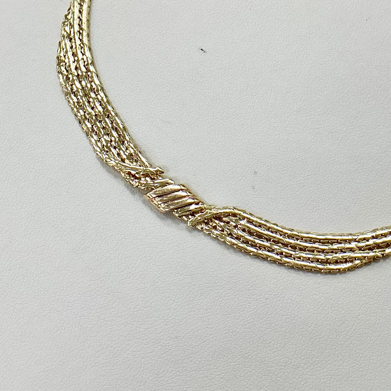 Gold Fashion Necklace 14.00g