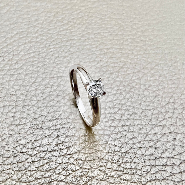 Solitaire Engagement Ring 0.20ct