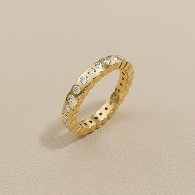 Full Eternity Flushed Diamond Band 0.67tcw