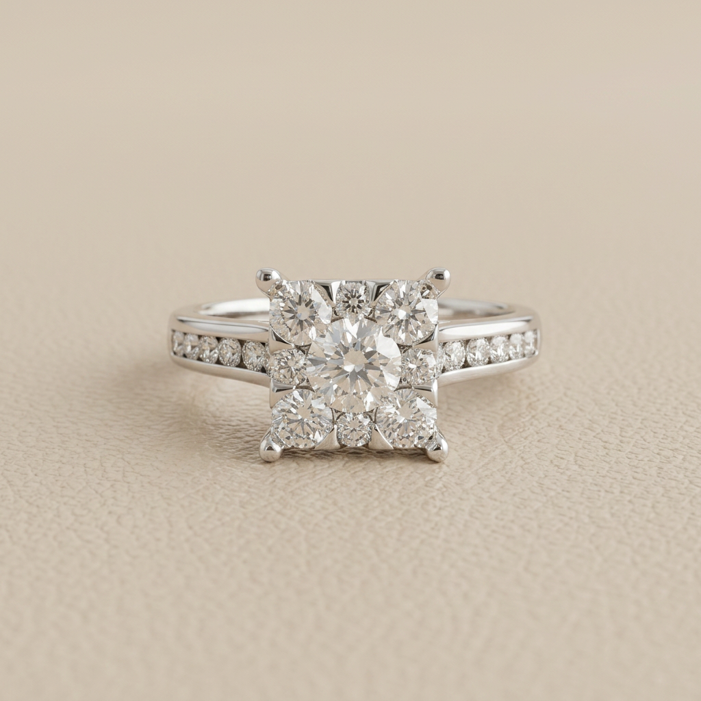 Cluster Engagement Rings