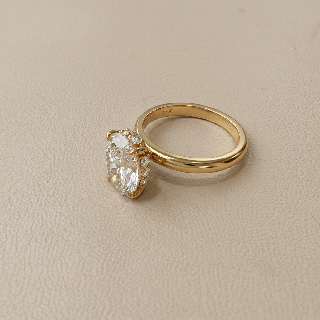 Halo & Hidden Halo Engagement Rings