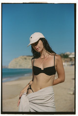 Bella Top - Black Ribbed