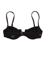 Bella Top - Black Ribbed