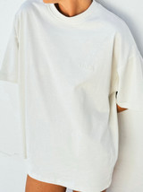 Oversized T-Shirt -  Vintage White Oversized T-Shirt -  Vintage White