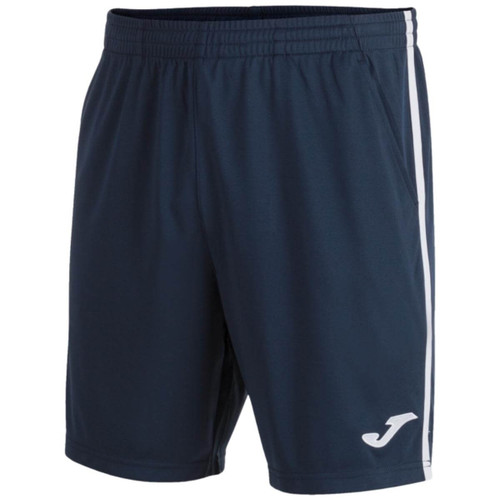 SHORT JOMA OPEN III AZUL MARINO FRANJAS BLANCA
