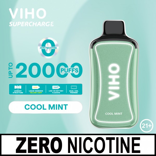 VIHO Supercharge ZERO Nicotine Cool Mint