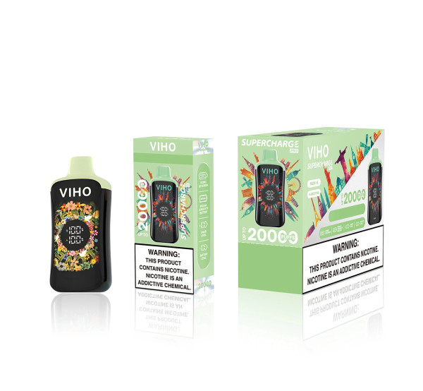 VIHO Supercharge PRO Sour Apple Ice