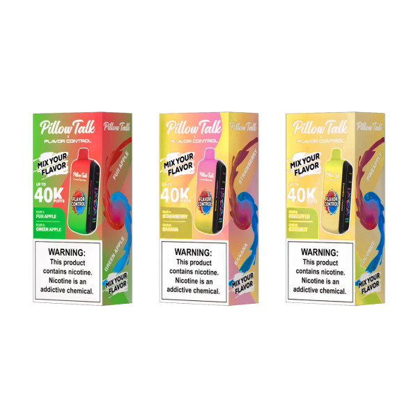 Pillow Talk Flavor Control 40000 Puffs