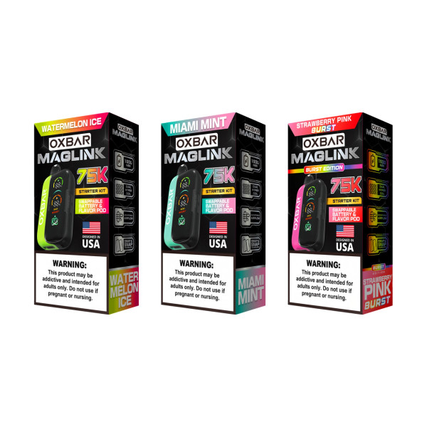 OXBAR Maglink 75000 Puffs Kit & Pod Vape