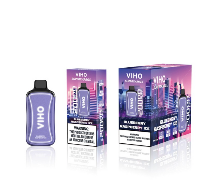 VIHO Supercharge Blueberry Rapsberry Ice
