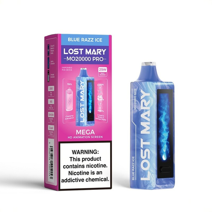 Lost Mary MO20000 PRO Blue Razz Ice