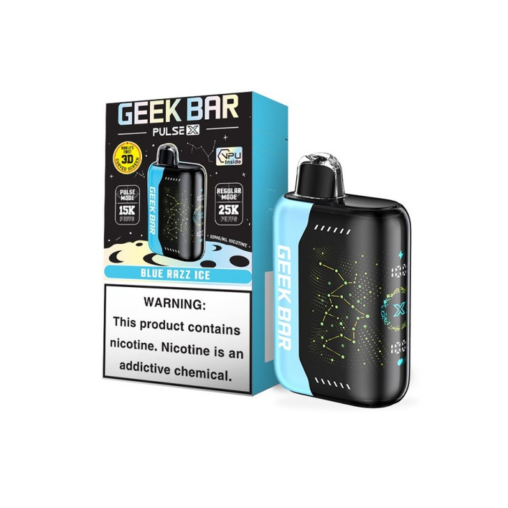 Geek Bar Pulse X 25K Blue Razz Ice