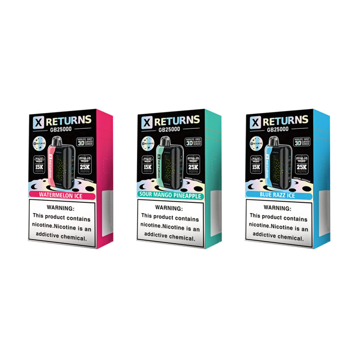 X Returns GB25000 Vape