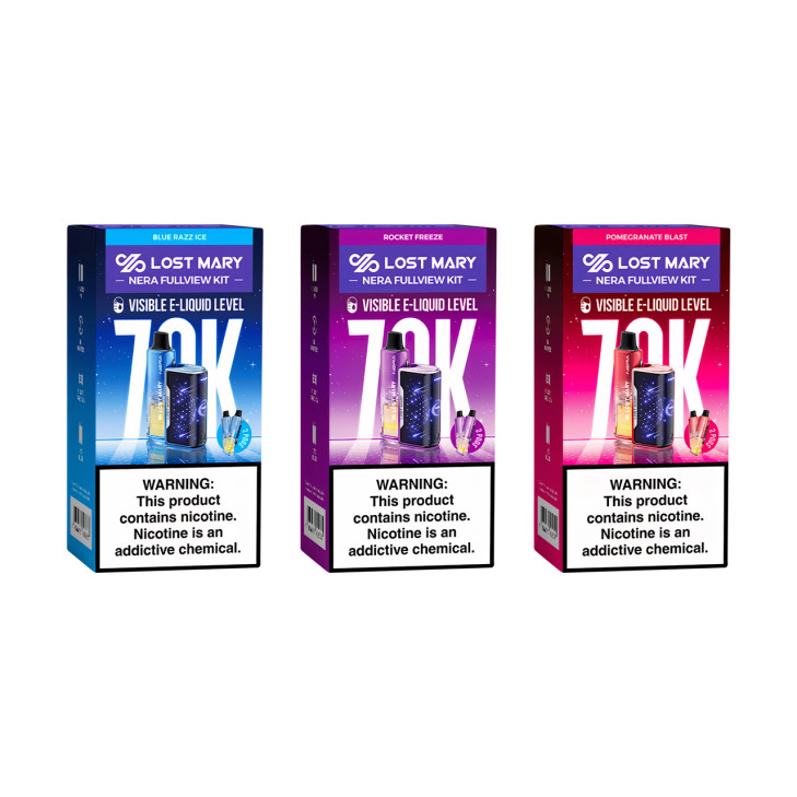 Lost Mary NERA Fullview 70K Puffs Kit & Pod Vape