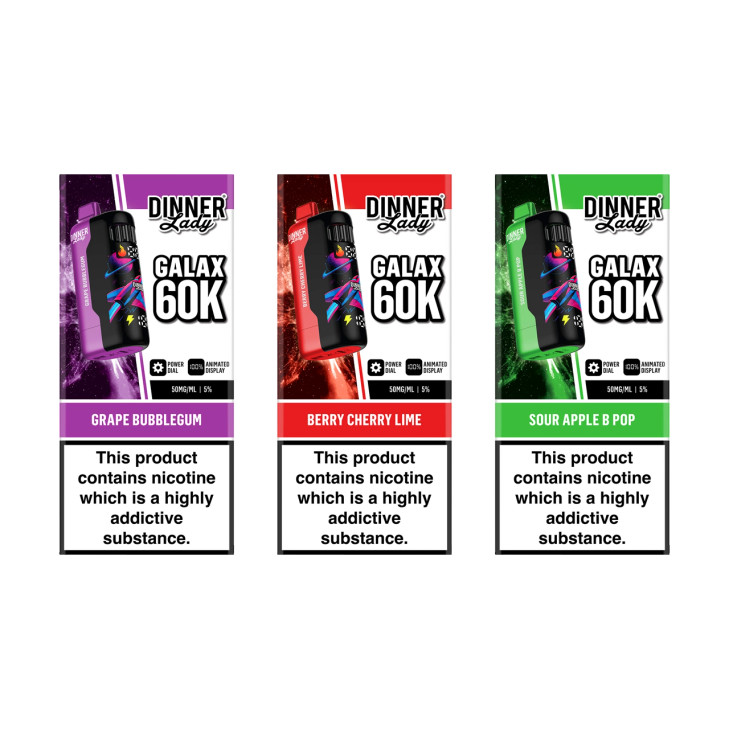 Dinner Lady Galax 60K Puffs Vape