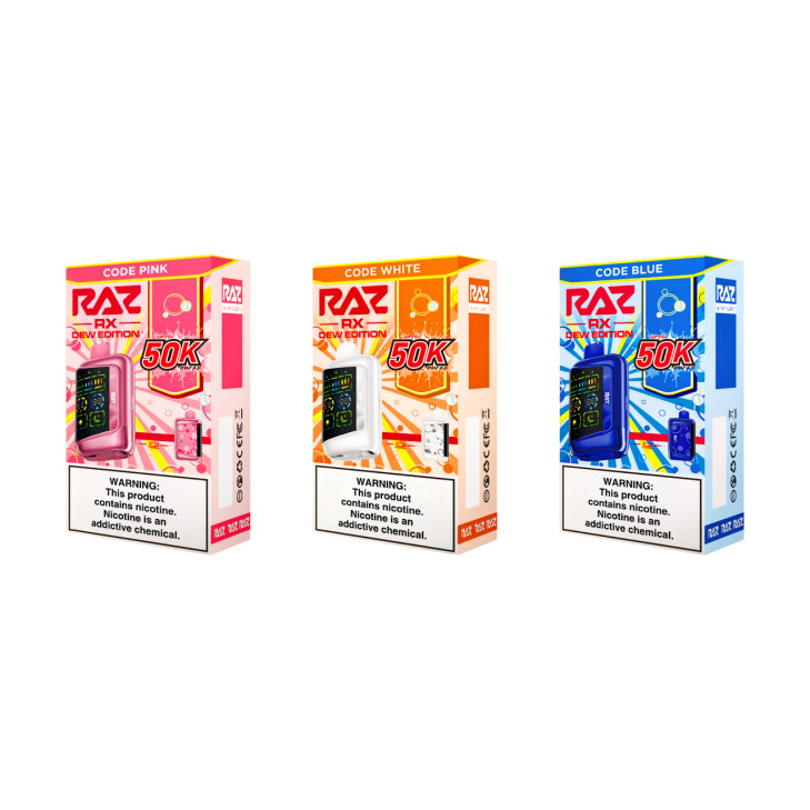 RAZ RX Edition 50000 Puffs Disposable