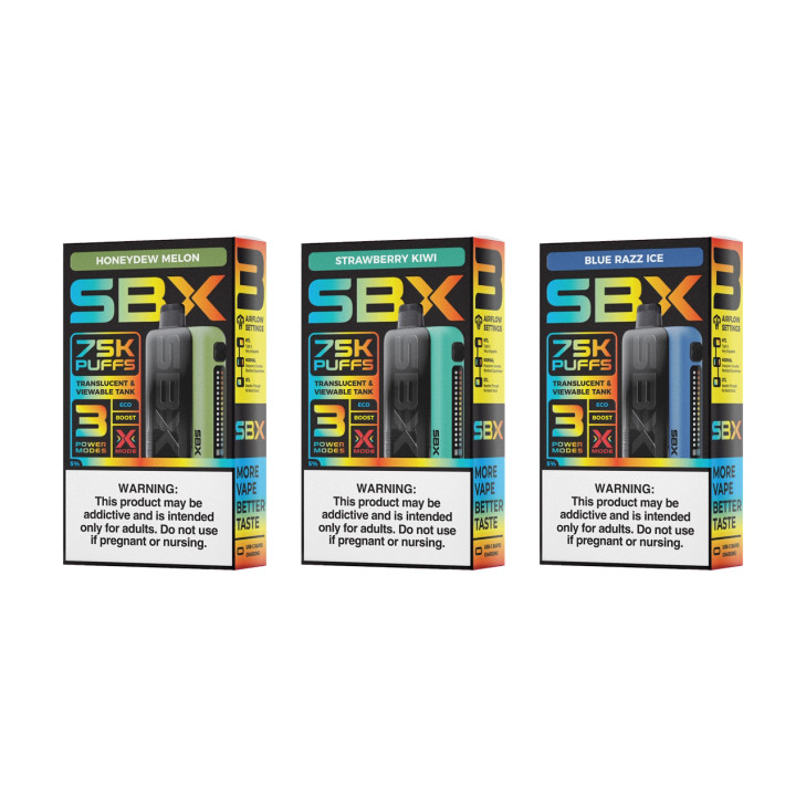 SBX75K Puffs Disposable Vape