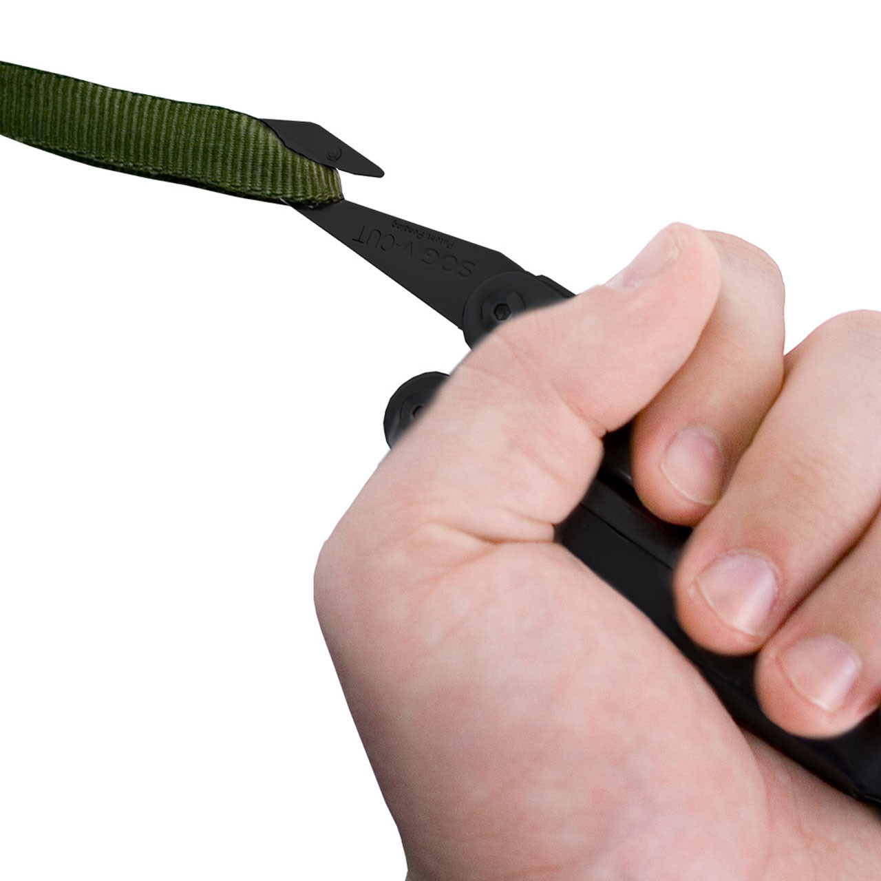 PowerLock Black, V-Cutter, Nylon Pouch