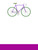 Purple Single Speed Bike