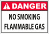 DANGER_no smoking flammable gas