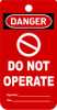 Do Not Operate Without Authorization Tag