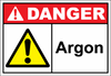 Danger Sign argon