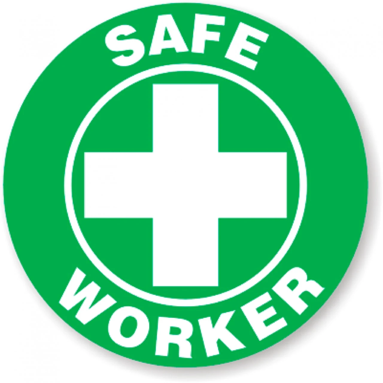 Aufkleber-Set »Care Key Worker« – 4 Stück Wetterfeste Vinyl-Aufkleber, Je 7,6 Cm, Für Auto, Helm & Mehr