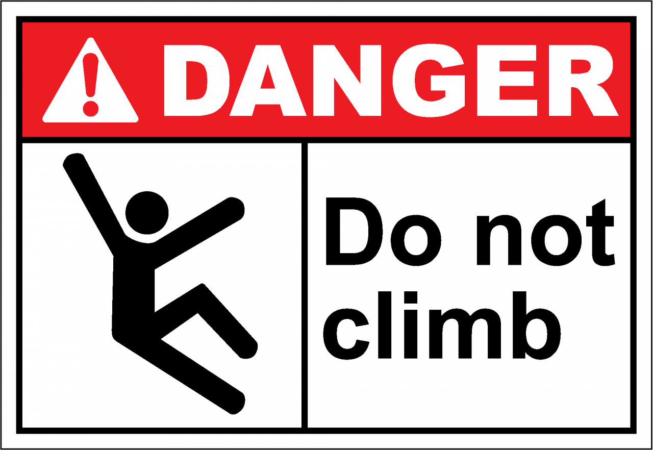 Our Safety Signs and Safety Decals with lamination can last up to 10 years outdoors. Change the message on any sign or create your own!