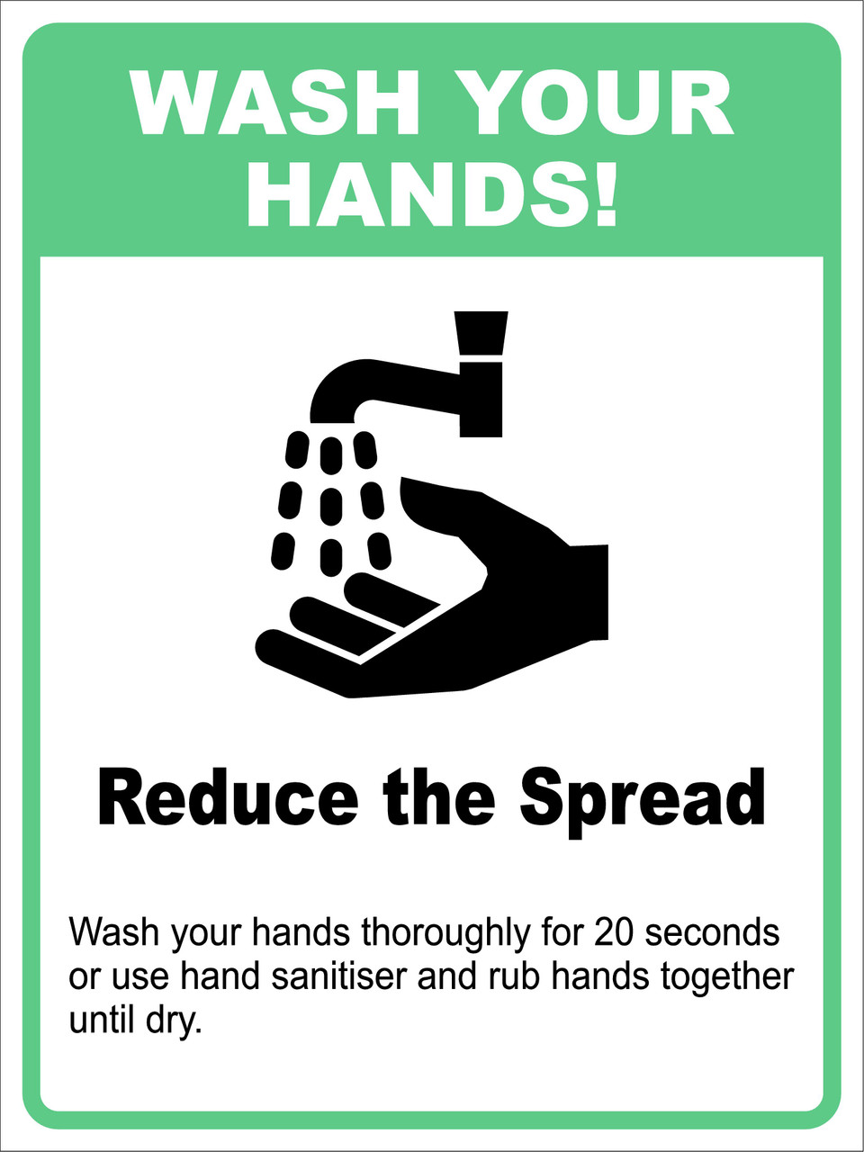 Reduce the Spread of Coronavirus: Wash Your Hands