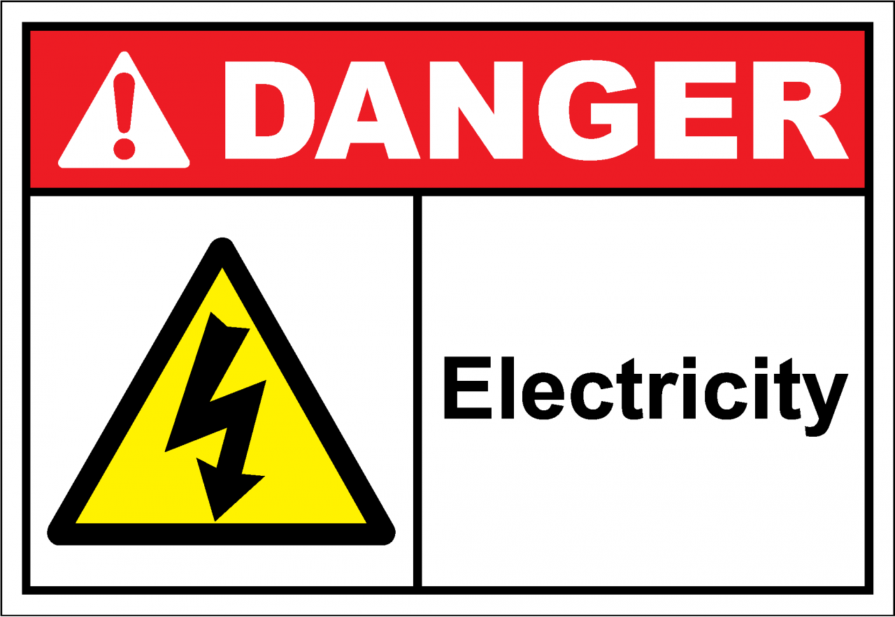 electrical danger logo