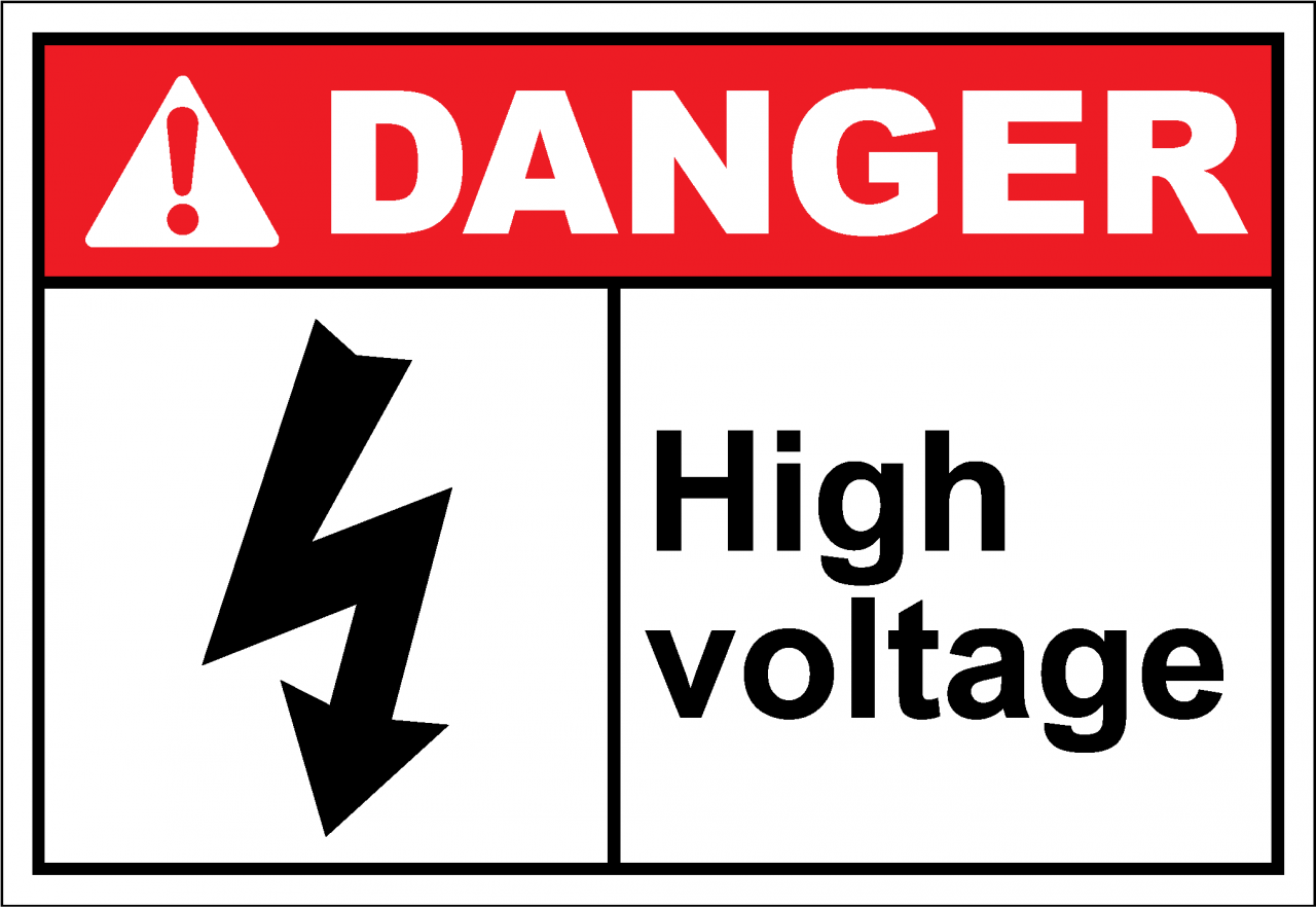 Danger Sign high voltage3