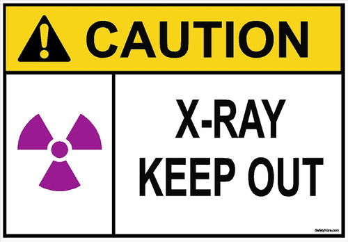 X-RAY Keep out Sign