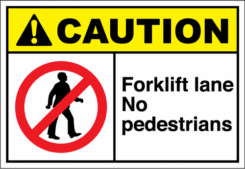 Our Safety Signs and Safety Decals with lamination can last up to 10 years outdoors. Change the message on any sign or create your own!