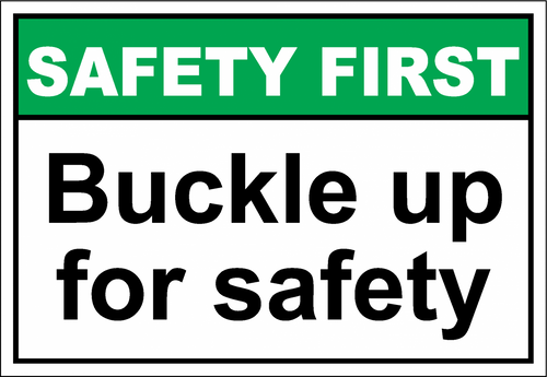 Our Safety Signs and Safety Decals with lamination can last up to 10 years outdoors. Change the message on any sign or create your own!