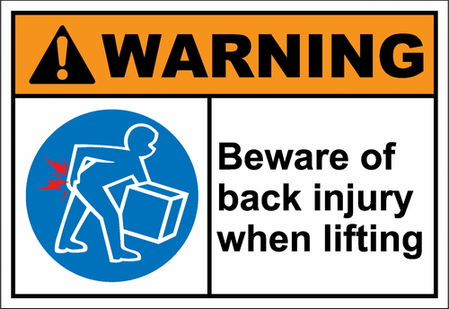 Our Safety Signs and Safety Decals with lamination can last up to 10 years outdoors. Change the message on any sign or create your own!