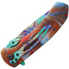 Rough Rider Tie Dye Linerlock A/O 4.5" Knife