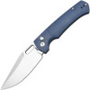 Artisan Revel Framelock S90V Knife Blue FRN Handle