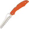Byrd Cara Cara 2 Rescue Knife Orange FRN Serrated Blade
