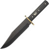 Browning Bowie Fixed Blade Knife Ebony Wood Handle