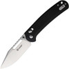 Ganzo G-Lock 440C Folding Knife Black G10 Handle