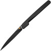 CJRB Lanky Black Aluminum Linerlock Knife