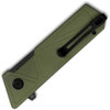 Kubey Avenger Black OD Green Linerlock Knife